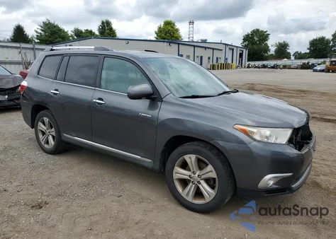 2012 Toyota Highlander Limited from USA, damaged, VIN 5TDDK3EH6CS125887